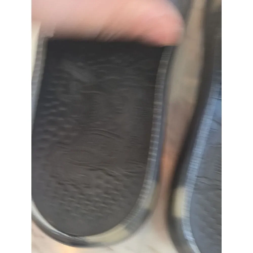 Burberry Black and Cream Plaid Slip-On Loafers